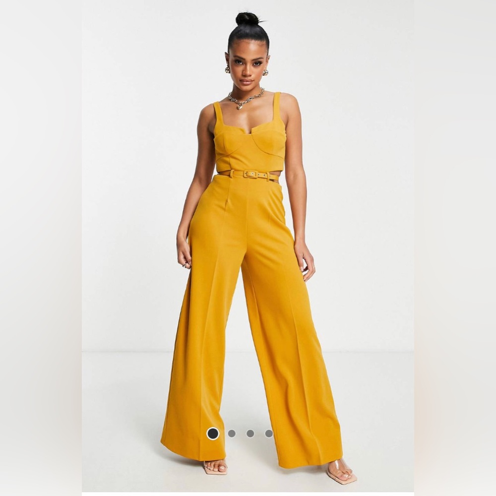 ASOS design corset jumpsuit